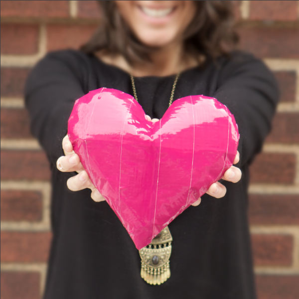 How-To: Duck Tape® 3D Heart