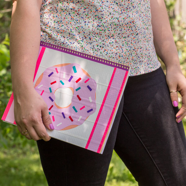 How-To: Duck Tape® Donut Notebook