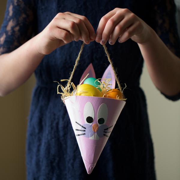 How-To: Duck Tape® Easter Cone