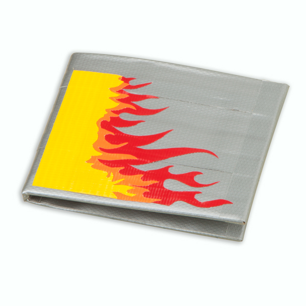 How-To: Duck Tape® Flame Wallet