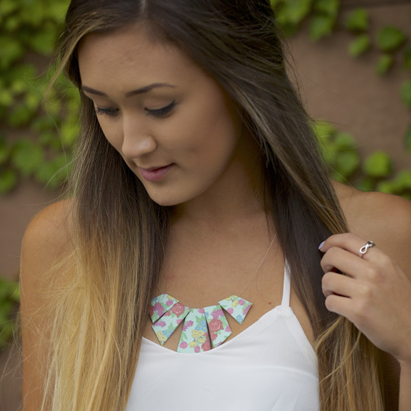 How-To: Duck Tape® Geometric Necklace