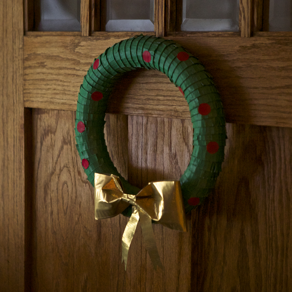 How-To: Duck Tape® Holiday Wreath